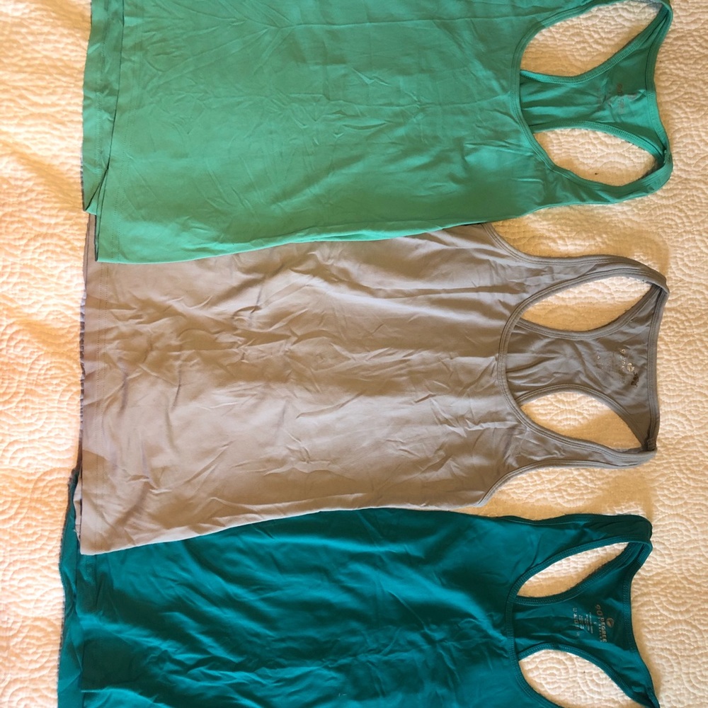 Three Workout Tank-tops